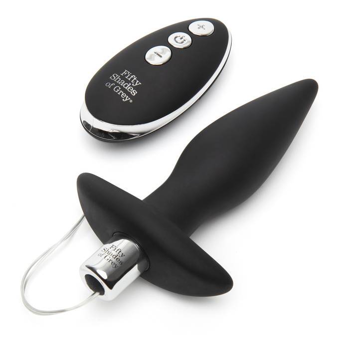 Fifty Shades Relentless Vibrations Remote Control Butt Plug-Anal Toys & Stimulators-OUR LAVENDER
