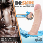 Dr. Skin Glide - 8 Inch Self Lubricating Dildo - Vanilla-Dildos & Dongs-OUR LAVENDER