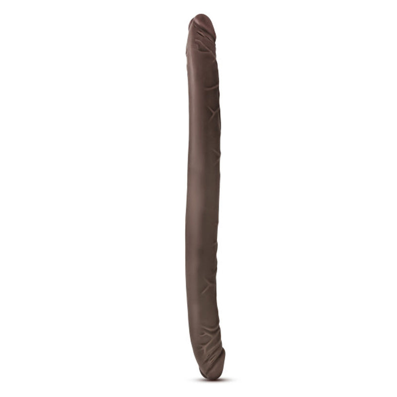 Dr. Skin - 16 Inch Double Dildo - Chocolate BL-52016