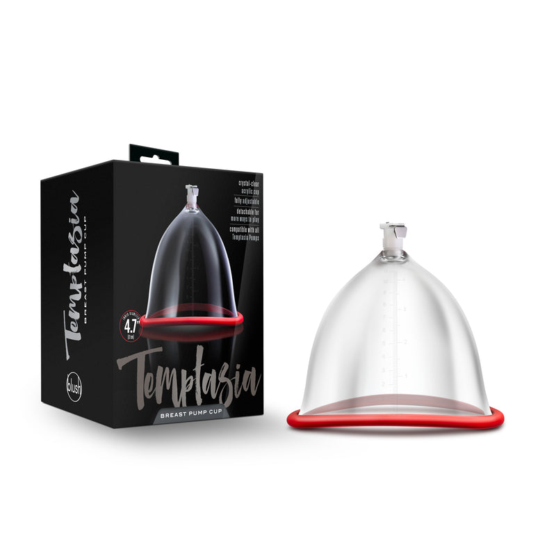 Temptasia Breast Pump Cup Clear-Pumps & Enlargers-OUR LAVENDER