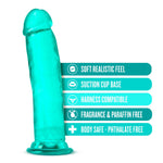 B Yours Plus - Thill n' Drill - Teal-Dildos & Dongs-OUR LAVENDER