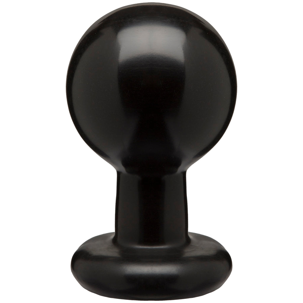 Round Butt Plug - Large - Black DJ0244-59