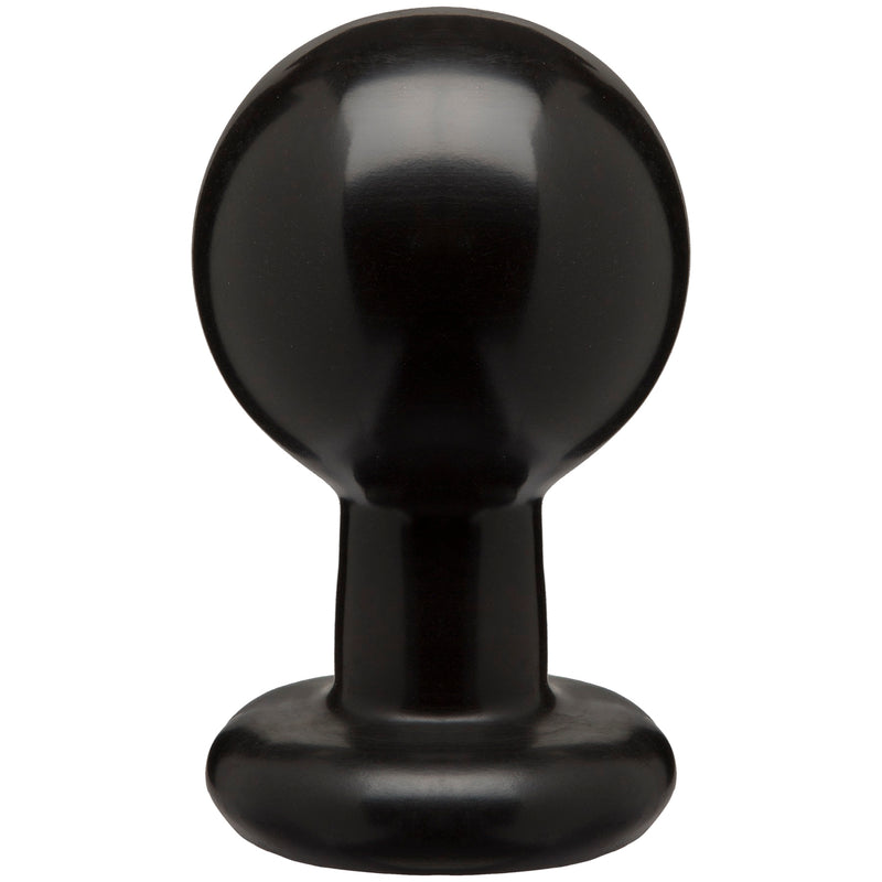 Round Butt Plug - Large - Black DJ0244-59