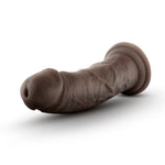 Au Naturel - 8 Inch Dildo With Suction Cup - Chocolate-Dildos & Dongs-OUR LAVENDER