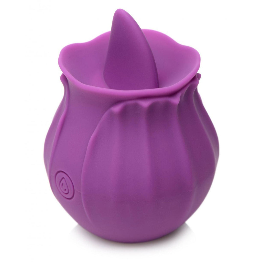 Inmi - Bloomgasm Wild Violet Licking Silicone  Stimulator - Violet INM-AG777