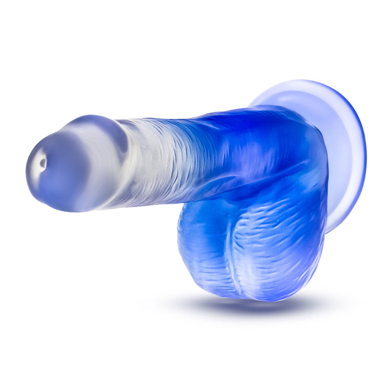 B Yours - Stella Blue - 6 Inch Dildo - Blue-Dildos & Dongs-OUR LAVENDER