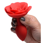 Booty Bloom Silicone Rose Anal Plug - Medium-Anal Toys & Stimulators-OUR LAVENDER