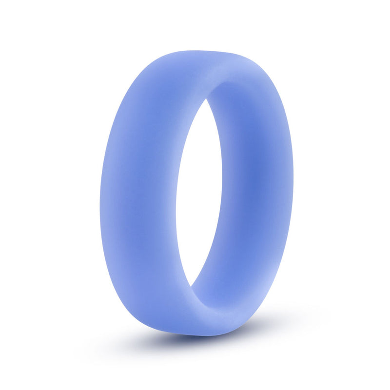 Performance - Silicone Glo Cock Ring - Blue Glow-Cockrings-OUR LAVENDER