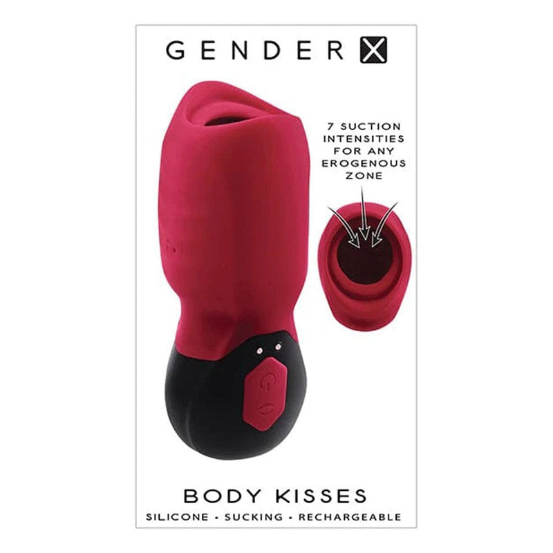 Body Kisses - Red-Vibrators-OUR LAVENDER